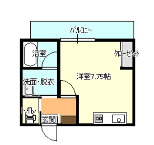 アガイティーダ【3階】の間取り