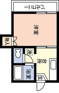 フォーシーズン【2階】の間取り