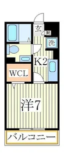 エヴァー【1階】の間取り