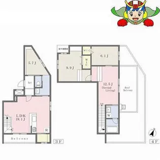 Residence de 池下の間取り