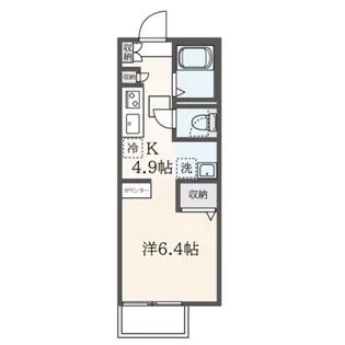 アヴァンセII【1階】の間取り