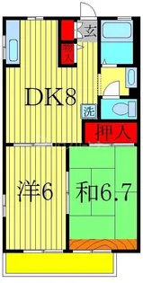 ラ・フォーレ21【2階】の間取り