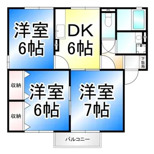 エスポワール【2階】の間取り