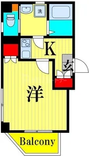 プランドール赤羽【5階】の間取り