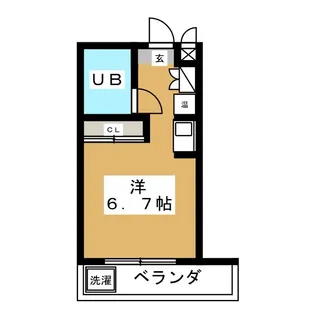 コスモフラットの間取り