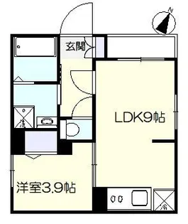 Futaba Next(フタバネクスト)【1階】の間取り
