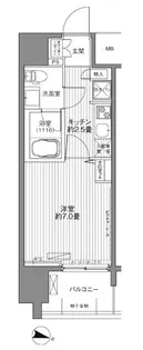 センテニアル王子神谷【2階】の間取り