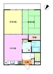 パークヒル平和台【3階】の間取り