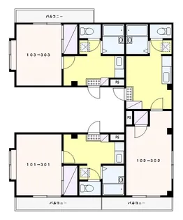 メゾン上野II【2階】の間取り