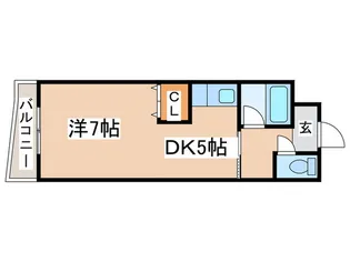 藤井ビル菊水II【4階】の間取り