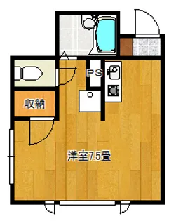 尾島ビル【2階】の間取り
