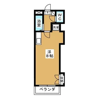 川島ハイムII【2階】の間取り