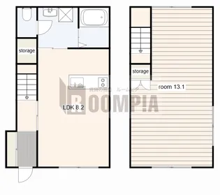 SKY ROCKET III【1階】の間取り