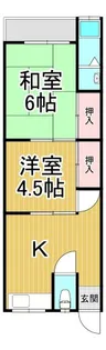 古田文化 西棟【1階】の間取り