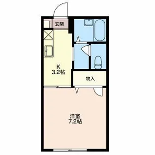 サナル・フローラ【1階】の間取り