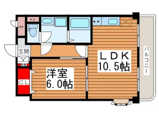 CSコ-ポ2003【4階】の間取り