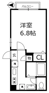 グラシアス【1階】の間取り