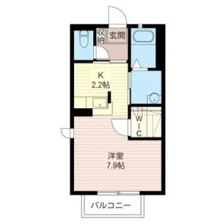 ヴィラメーヴェ【1階】の間取り