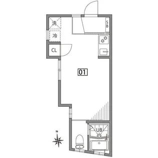 TERRACE自由が丘【1階】の間取り