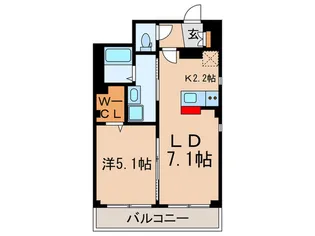 GRAND MAISON OHI【2階】の間取り