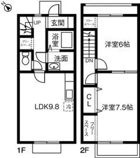 AVEX25(アベックス25)の間取り