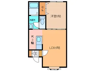 リテラI【1階】の間取り