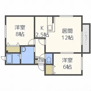 Brillio【3階】の間取り