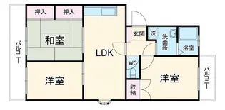メゾン・ブルーパロット【3階】の間取り