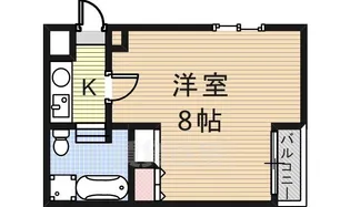 パークサイド神宮【2階】の間取り