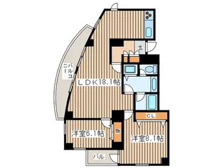 湘南槇町LICHT HAUS【2階】の間取り