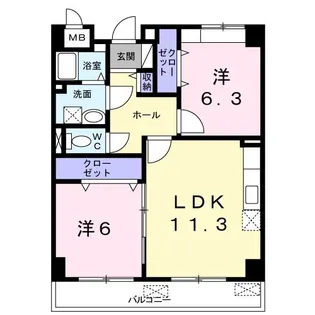 Casa Approval【2階】の間取り