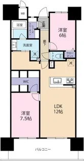 ロイヤルガーデン吉野本町【4階】の間取り