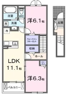 レオノーレ【2階】の間取り