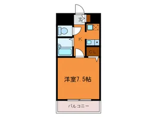 グレ-ス上汐【4階】の間取り