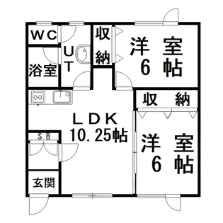 グランドール【1階】の間取り