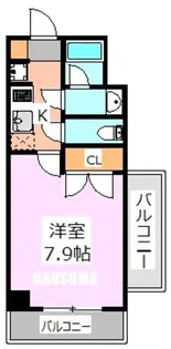 ステージファースト東十条【8階】の間取り
