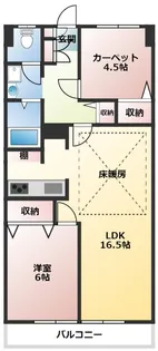 西川口ローヤルコーポ【5階】の間取り