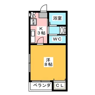 シルクメゾン【2階】の間取り