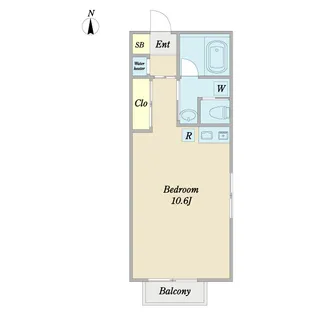 サンヒルズ・やや【1階】の間取り