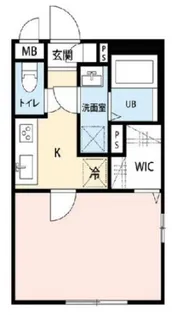 リコルテ川崎【1階】の間取り