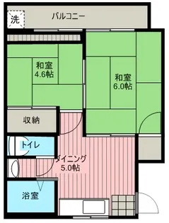 エルハイツ【2階】の間取り