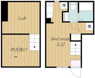 クリア町田【1階】の間取り