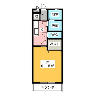 Sun Court【2階】の間取り