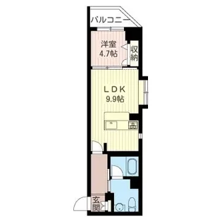 HILLSIDE TERRACE akabane【3階】の間取り