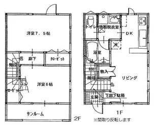 アップルハウス六戸の間取り