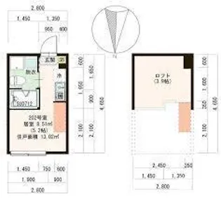 KOSEI Maison松が丘【1階】の間取り