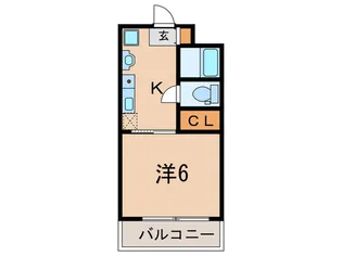 メゾンドアンジュ【2階】の間取り