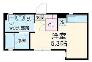 DAIYU25番館【1階】の間取り