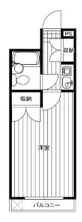 グレイス八王子【1階】の間取り
