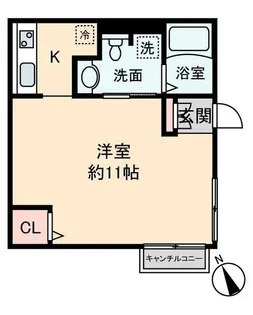 さくらハイム【2階】の間取り